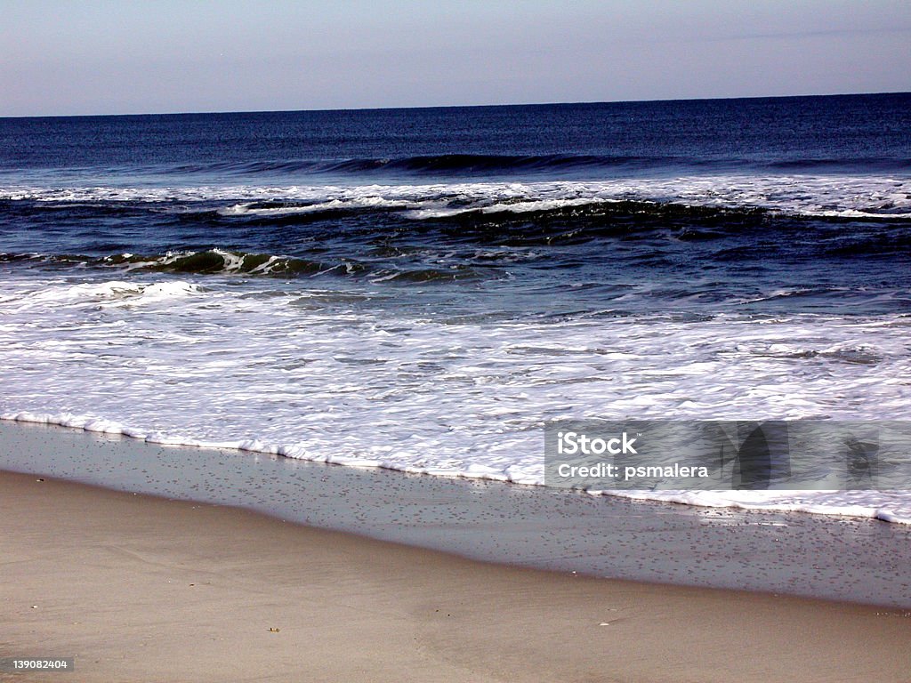Atlantischer Ozean Wellen, Island Beach, NJ - Lizenzfrei Atlantik Stock-Foto