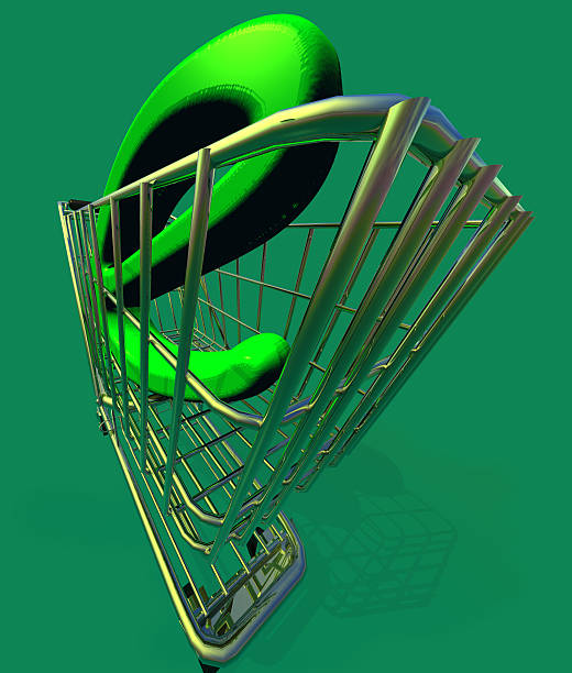 e-Commerce Comical Perspective render of 3D e-Commerce Image. whimzical stock pictures, royalty-free photos & images