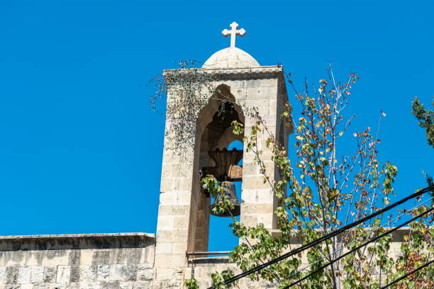 Deir El Qamar is an old village with a unique architecture of houses,roads and churches in mount Lebanon Middle east
