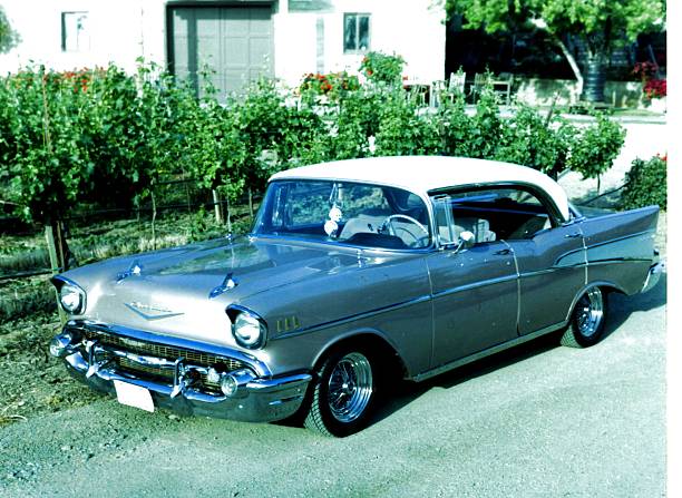 chevrolet sport limousine 1957 - 1957 stock-fotos und bilder