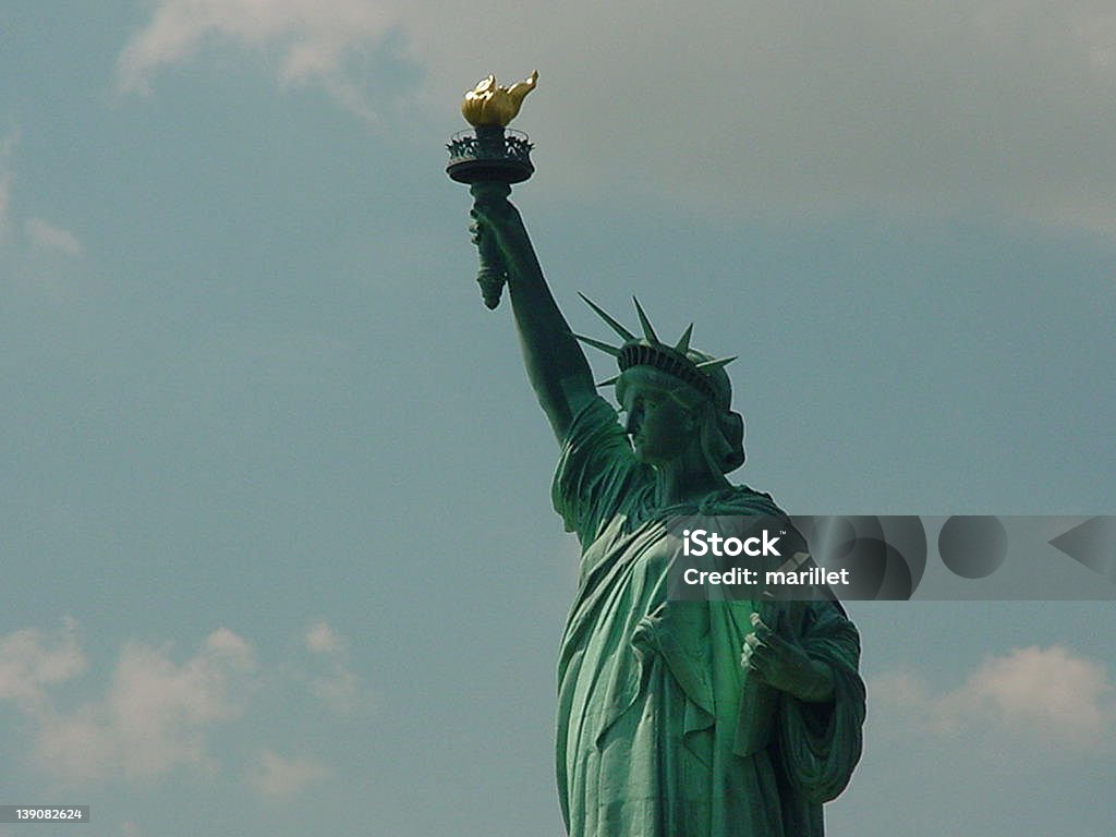 Statue de la Liberté - Photo de Horizontal libre de droits
