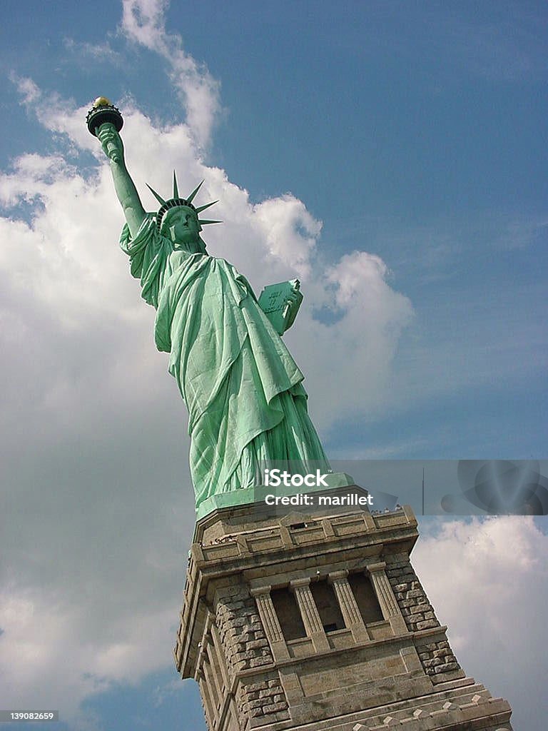 Miss Liberty - Foto de stock de Estátua royalty-free