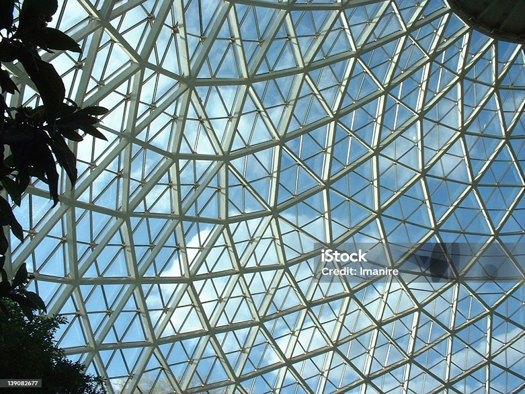 Jardín botánico Dome1 de Milwaukee - Foto de stock de Aire libre libre de derechos