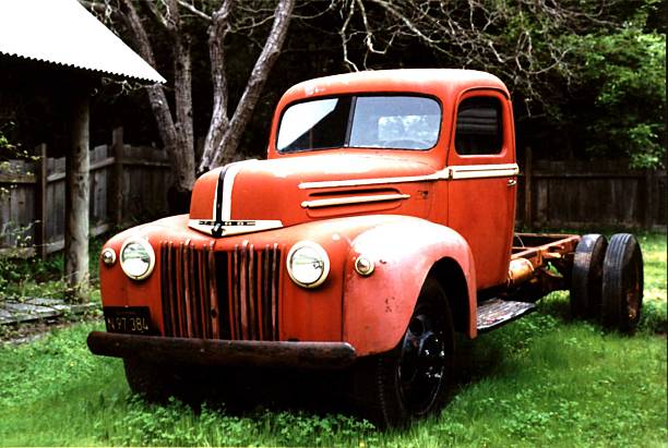 istock red ford truck 139082794