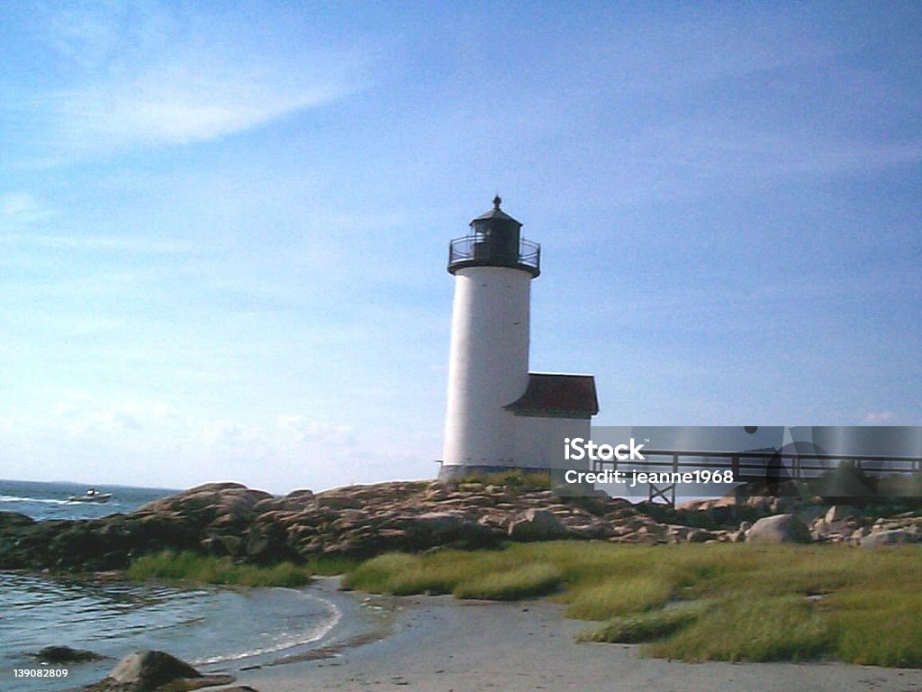 Annisquam-Leuchtturm - Lizenzfrei Annisquam-Leuchtturm Stock-Foto