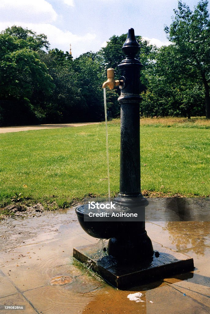 Wasser Springbrunnen - Lizenzfrei Fallen Stock-Foto