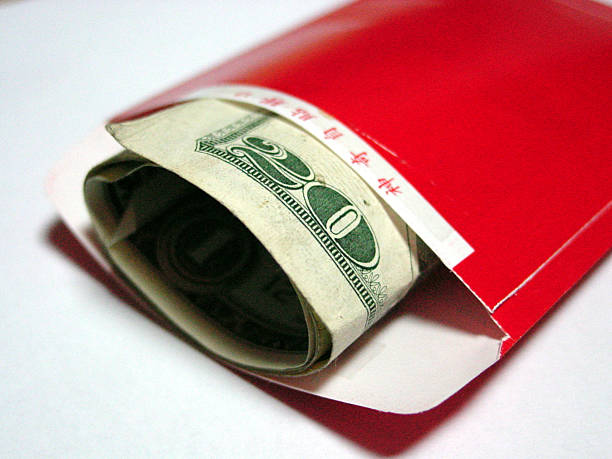 Red Packet 2 stock photo