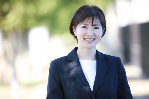 istock Image of a smiling female employee 1390833518