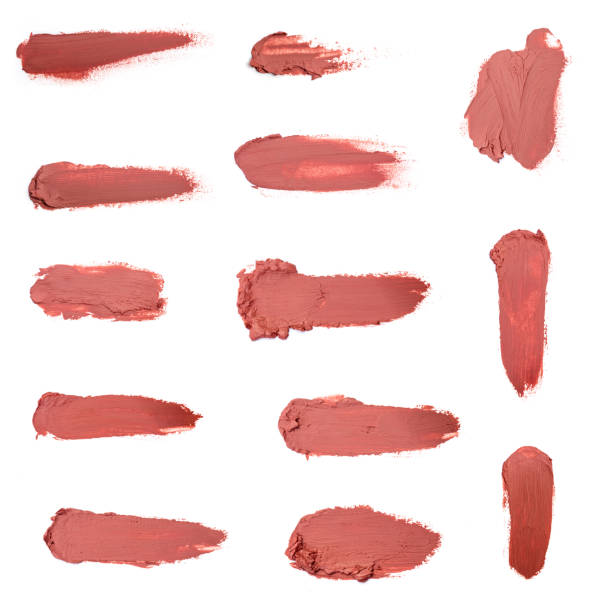 istock set og Lip stick pink red orande smudge background texture 1390835031