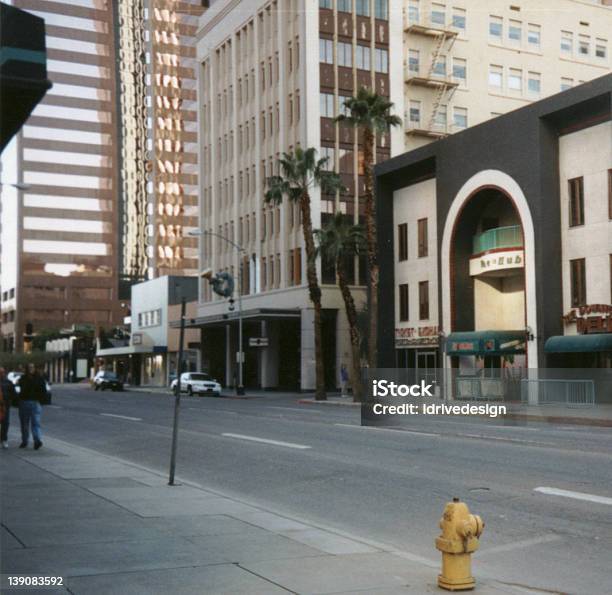 El Centro De La Ciudad De Phoenix Foto de stock y más banco de imágenes de Phoenix - Arizona - Phoenix - Arizona, Andar, Boca de Incendios