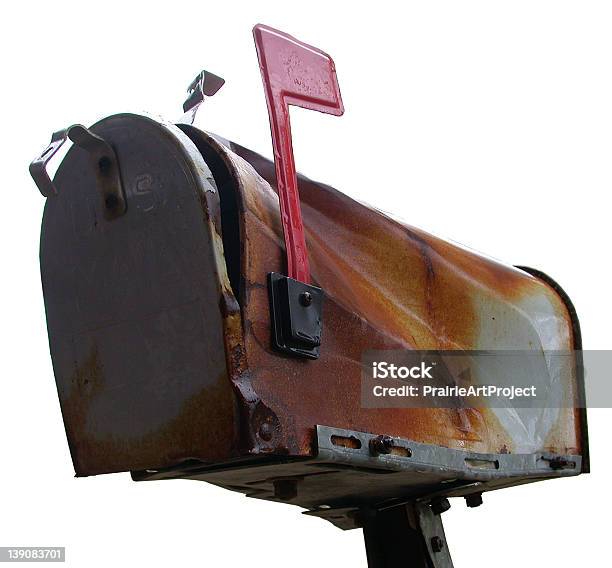 The Old Mailbox Stock Photo - Download Image Now - Bad Condition, Communication, Cut Out