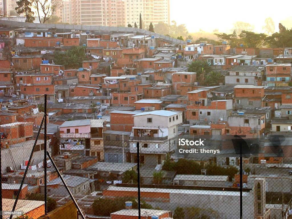 Bairro de Lata - Royalty-free Abandonado Foto de stock