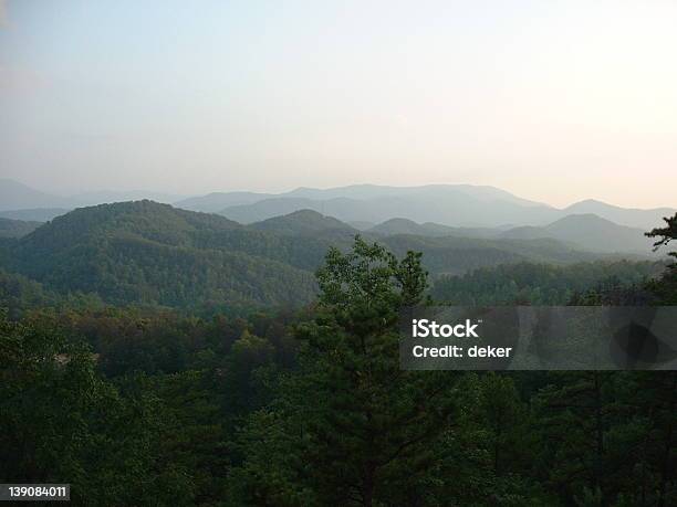 Mountaints Fumé - Fotografie stock e altre immagini di Albero - Albero, Ambientazione esterna, Appalachia