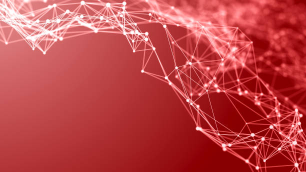 istock Sci-fi background. Digital wave with many particles. Template for festive presentation. 3d rendering 1390840755