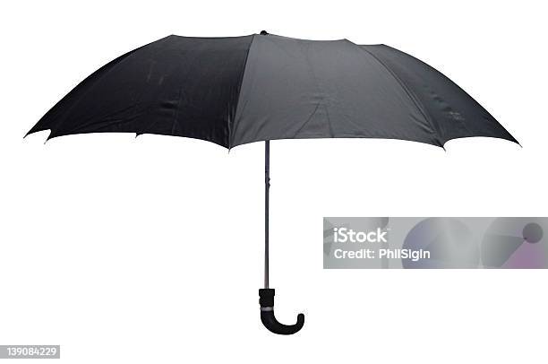 Foto de Guardachuva Frentefoto e mais fotos de stock de Cor Preta - Cor Preta, Figura para recortar, Fotografia - Imagem