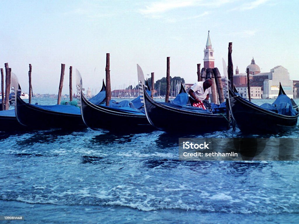 Gondolas - Foto de stock de Cultura Italiana libre de derechos