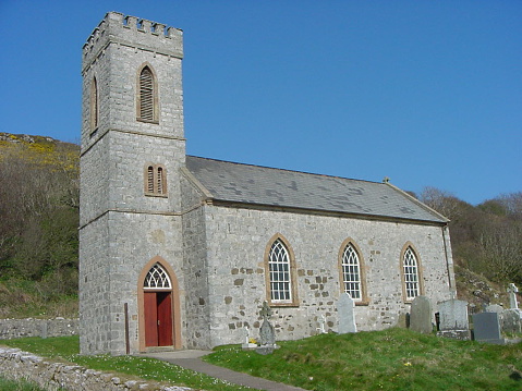 Church on Rathlin Island, North Coast, Northern IReland