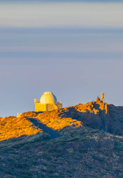 istock Telescopes in Roque de los Muchachos Observatory - La Palma, Canary Islands 1390851366