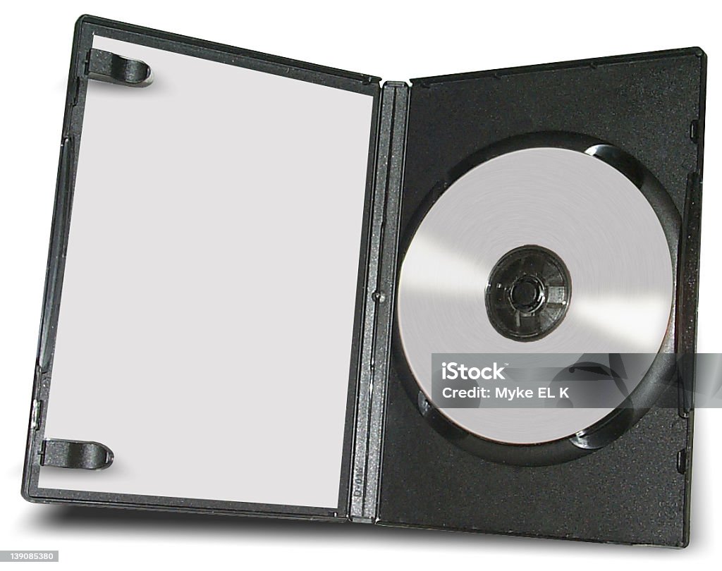 Внутри Коробка для DVD-диска - Стоковые фото DVD-диск роялти-фри