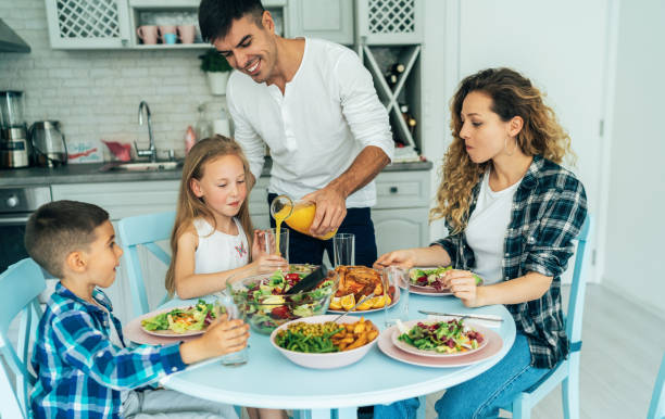 istock Family lunch 1390853929