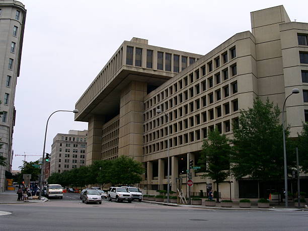 edificio del fbi en washington, dc - columbia oregon fotografías e imágenes de stock