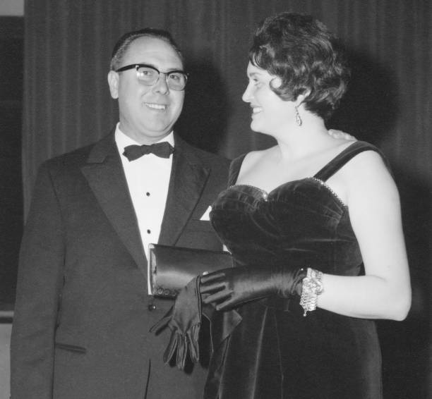 istock Couple at a party in 1950. 1390859862