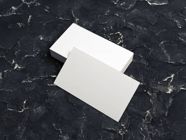 istock White business cards 1390860026