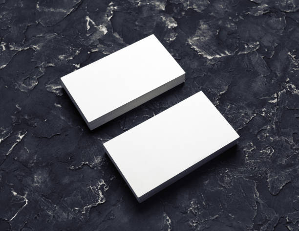 istock Blank business cards 1390862593
