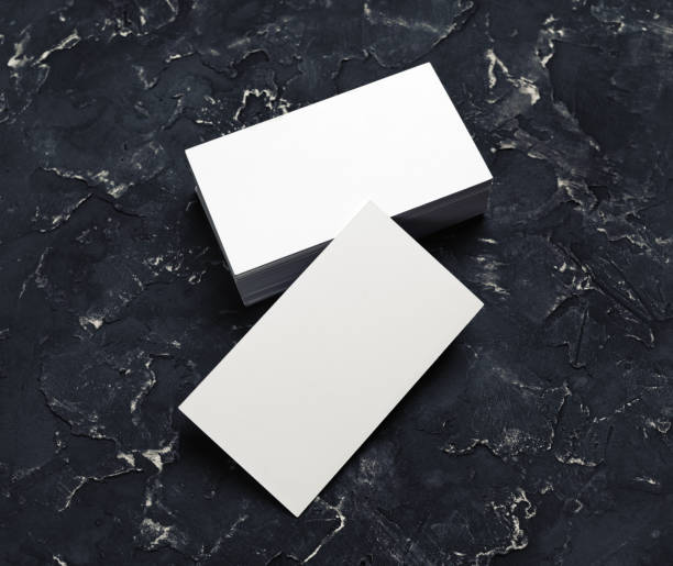 istock Blank business cards 1390862594