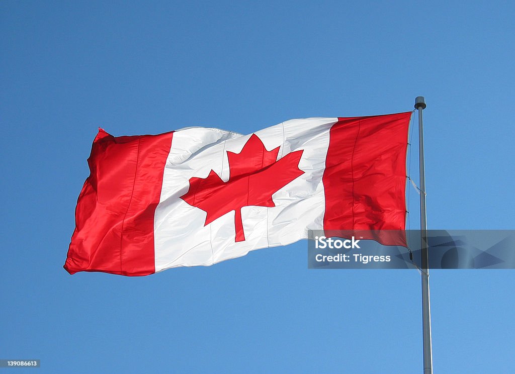 Bandeira do Canadá - Royalty-free Bandeira Foto de stock