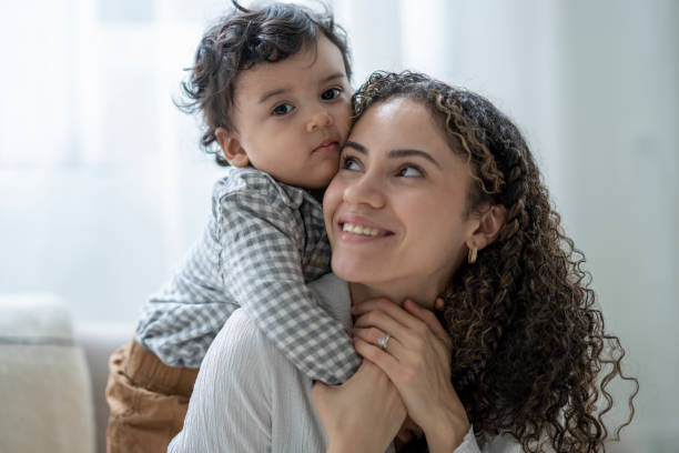 istock Mother and Son Portrait 1390866645