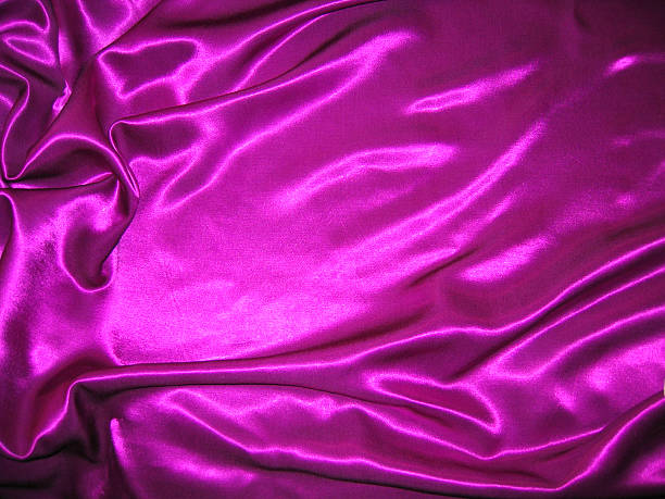 Purple Satin Texture stock photo