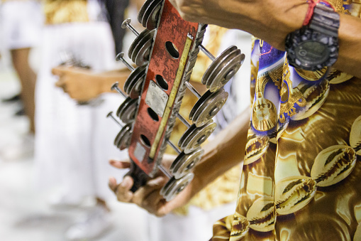 Technical Rehearsal Of The Samba School Beija Flor At Marques De
