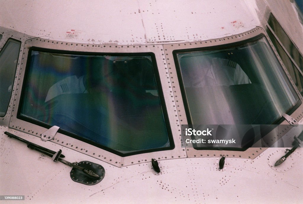 Vuelo desde la terraza al aire libre - Foto de stock de Avión libre de derechos