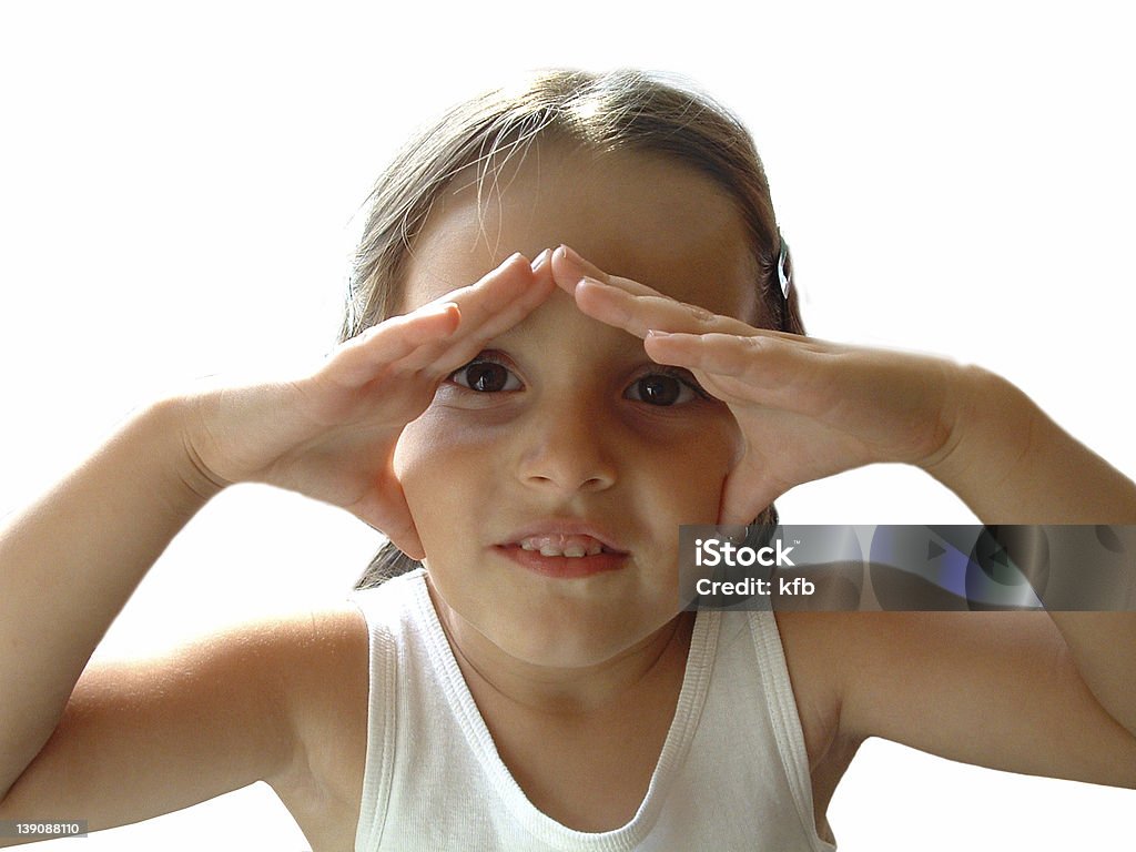 Kleines Mädchen 1 - Lizenzfrei Augen zuhalten Stock-Foto