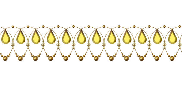 istock Pearls. Jewelry. Garland. Necklace. Abstract vector illustration. Gems. 1390881996