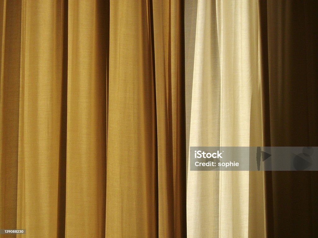 earthtone Vorhang - Lizenzfrei Beige Stock-Foto