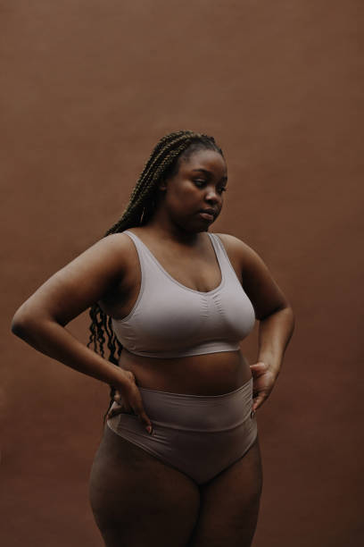 istock African woman with plump shape 1390883090