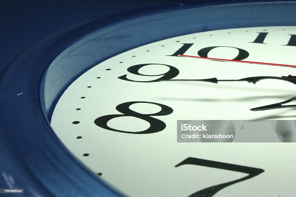 Clock 01 Clock close-up. Accuracy Stock Photo