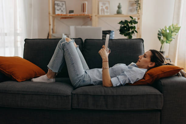 istock Relaxing with good music 1390885440