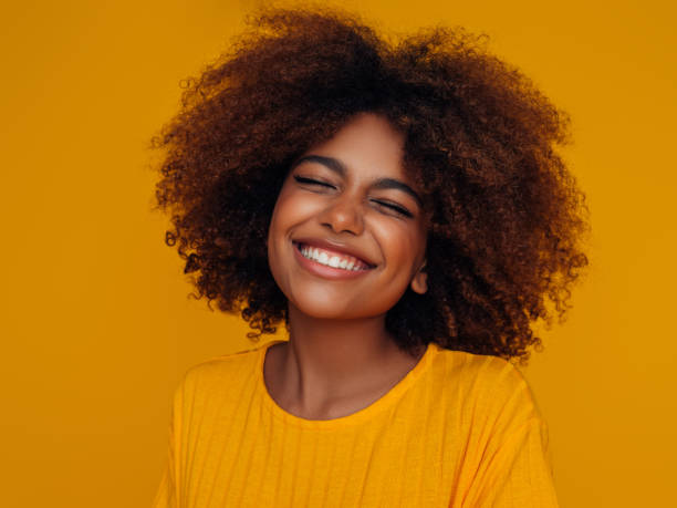 istock Beautiful girl with curly hairstyle 1390885943