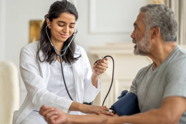 istock Blood Pressure Check at Home 1390886678