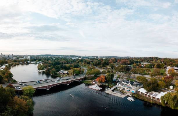 istock Boston, MA from the Sky 1390886999