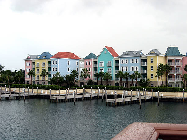 istock Pastel Caribbean  Houses 139088842