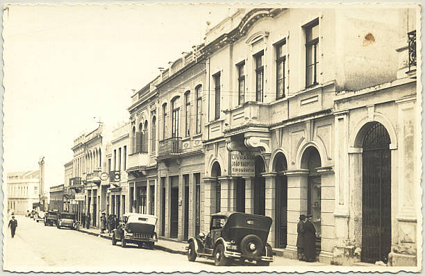 Old Street stock photo