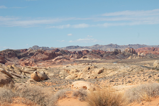 Shots of the national park rock formations