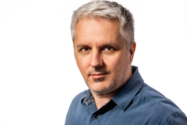 istock Portrait of a bearded middle-aged man 1390894258