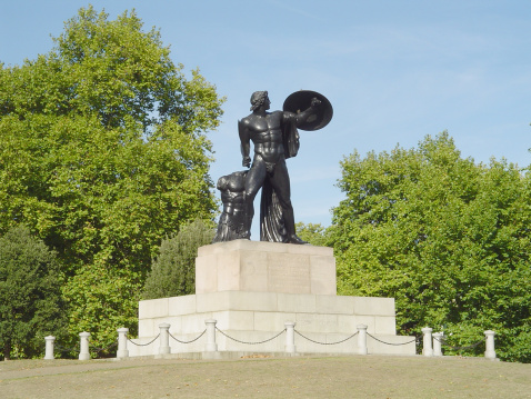 a statue in hyde park