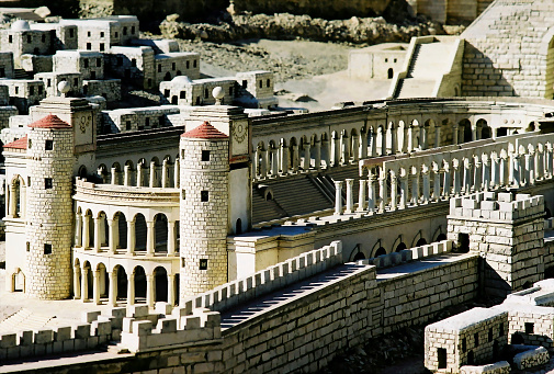 Model of Jerusalem city, detail. Other shots from the Holy Land in my <a href=\