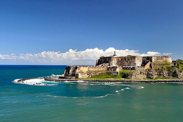 Morro Castle (Old San Juan) stock photo
